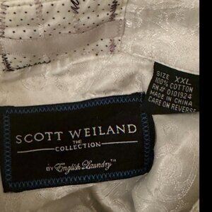 Scott Weiland signature shirt (Rare) XXL lots of extra stitching and cool button